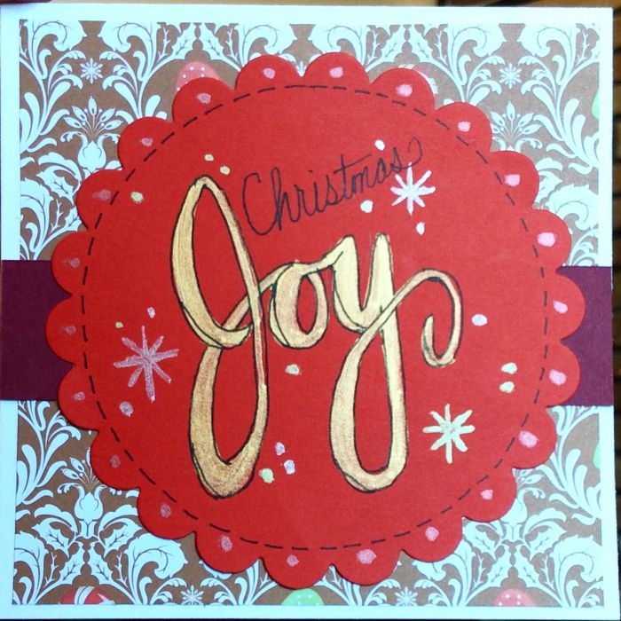 Joy card by Amy Sue Stirland